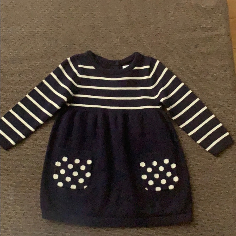 Baby girl sweater dress